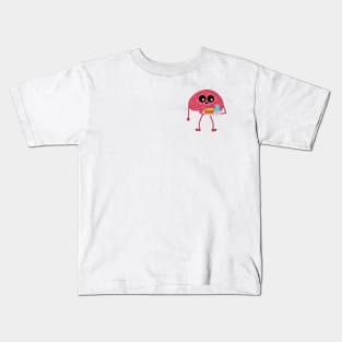 Eat - Happy Brains Kids T-Shirt